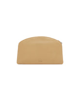 Beige Leather Clutch | PDP | Antonia