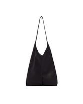 Black Bindle Stitch Leather Bag | PDP | Antonia