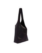 Black Bindle Stitch Leather Bag | PDP | Antonia