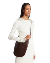 Brown N/S Izzy Leather Bag | PDP | Antonia