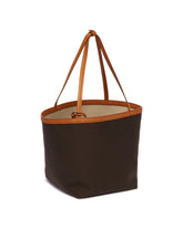 Brown Park Tote Three Canvas Bag | PDP | Antonia