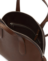 Brown Ingrid Medium Leather Bag | PDP | Antonia