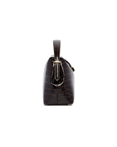Brown T-Lock Top Handle Bag | PDP | Antonia