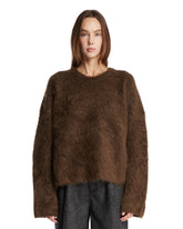 Maglione Boxy In Alpaca Verde - Toteme donna | PLP | Antonia