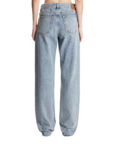 Blue Low Straight Jeans | PDP | Antonia