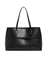 Black Lounge Tote Bag | PDP | Antonia