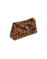 Beige Mini T-Lock Animalier Clutch | PDP | Antonia