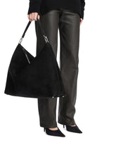 Borsa In Suede Bevel Nera - Toteme donna | PLP | Antonia