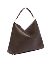 Borsa In Pelle Bevel Marrone | PDP | Antonia