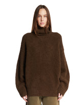 Brown Boucle Sweater | PDP | Antonia
