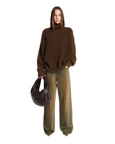 Brown Boucle Sweater | PDP | Antonia