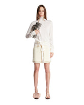 White Double-Sleeve Pullover | PDP | Antonia