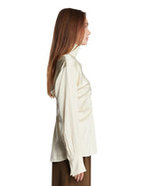 White Slouchy Blouse | PDP | Antonia