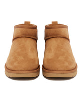 Chestnut Brown Classic Ultra Mini Boots | PDP | Antonia