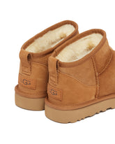 Chestnut Brown Classic Ultra Mini Boots | PDP | Antonia