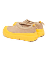 Beige Tasman Weather Hybrid Slippers | PDP | Antonia