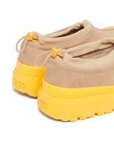 Beige Tasman Weather Hybrid Slippers | PDP | Antonia