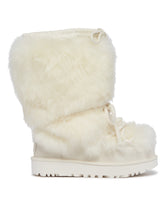 White Classic Tall Chalet Boots | PDP | Antonia