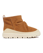 Chestnut Brown Heritage Utility Mini Boots | PDP | Antonia