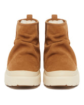 Chestnut Brown Heritage Utility Mini Boots | PDP | Antonia