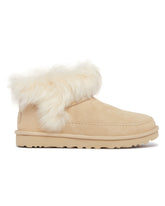 Beige Classic Ultra Mini Chalet Boots | PDP | Antonia