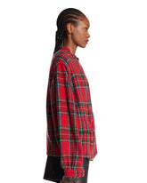 Giacca Tartan In Lana Rossa | PDP | Antonia