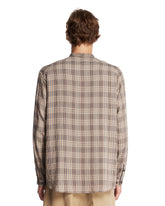 Beige Checked Shirt | PDP | Antonia