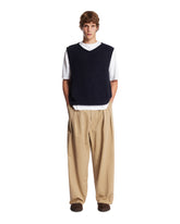 Blue V-Neck Vest - UNDERCOVER | PLP | Antonia