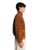 Brown Suede Jacket | PDP | Antonia