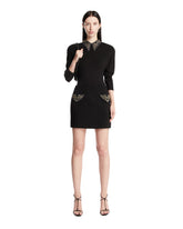 Minigonna Con Borchie Nera - VERSACE WOMEN | PLP | Antonia