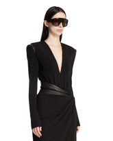 Body Con Scollo A V Nero | PDP | Antonia