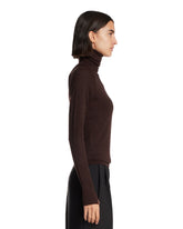 Brown Turtleneck Sweater | PDP | Antonia