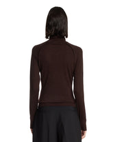 Brown Turtleneck Sweater | PDP | Antonia