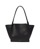 Black Victoria Leather Tote | PDP | Antonia