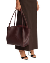 Brown Victoria Leather Tote | PDP | Antonia