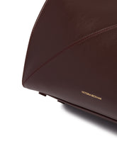 Brown Victoria Leather Tote | PDP | Antonia