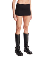 Black Stretch Mini Skirt | PDP | Antonia