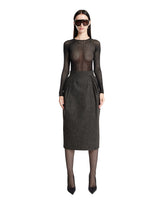 Black RHW Mesh Bodysuit - Women's tops | PLP | Antonia