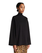 Black Bell Sleeve Top | PDP | Antonia