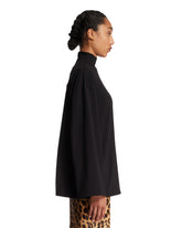 Black Bell Sleeve Top | PDP | Antonia