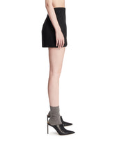 Black Hourglass Mini Skirt | PDP | Antonia