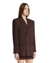 Brown Double-Breasted Blazer | PDP | Antonia