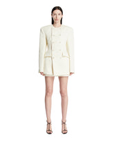 White Structured Blazer - Women's dresses | PLP | Antonia