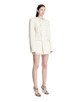 White Structured Blazer | PDP | Antonia