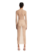 Beige Lace Midi Dress | PDP | Antonia