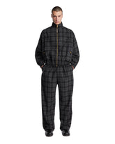 Gray Wool Checkered Pants - WILLY CHAVARRIA MEN | PLP | Antonia