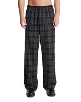 Gray Wool Checkered Pants - WILLY CHAVARRIA MEN | PLP | Antonia