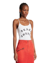 White The Flaca Toxica Cholita Tank | PDP | Antonia