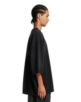 Black Sad Papi Cotton T-Shirt | PDP | Antonia