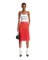 Gonna Workwear Midi Rossa - WILLY CHAVARRIA WOMEN | PLP | Antonia